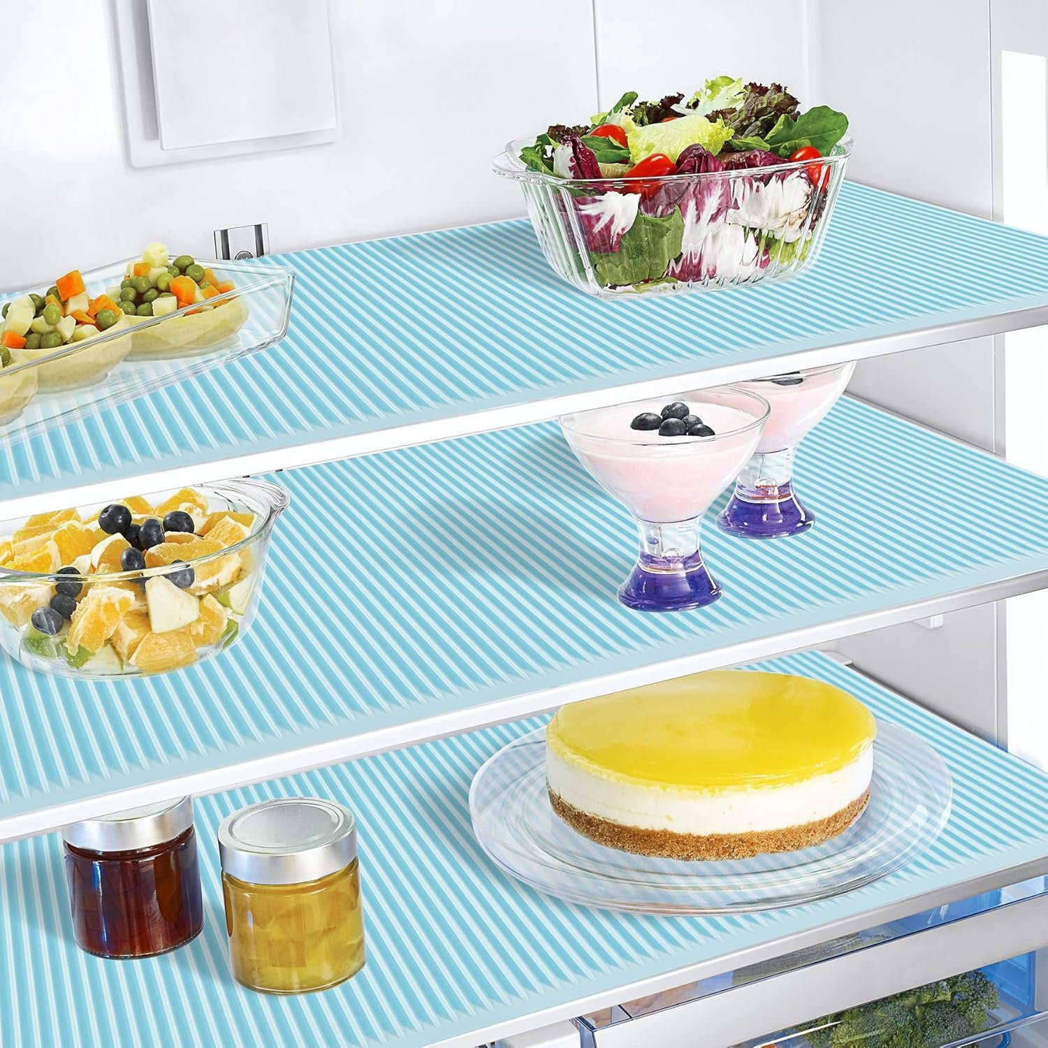 Transform Your Kitchen: Discover the Benefits of Non-Slip Silicone Refrigerator Liners!