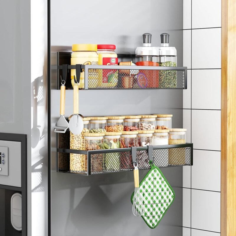 Transform Your Kitchen: Magnetic Spice Rack Review for Ultimate Organization