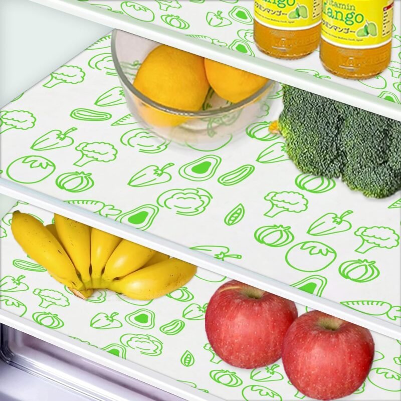 Transform Your Kitchen: Review of Non-Slip, Absorbent Fridge Liners!