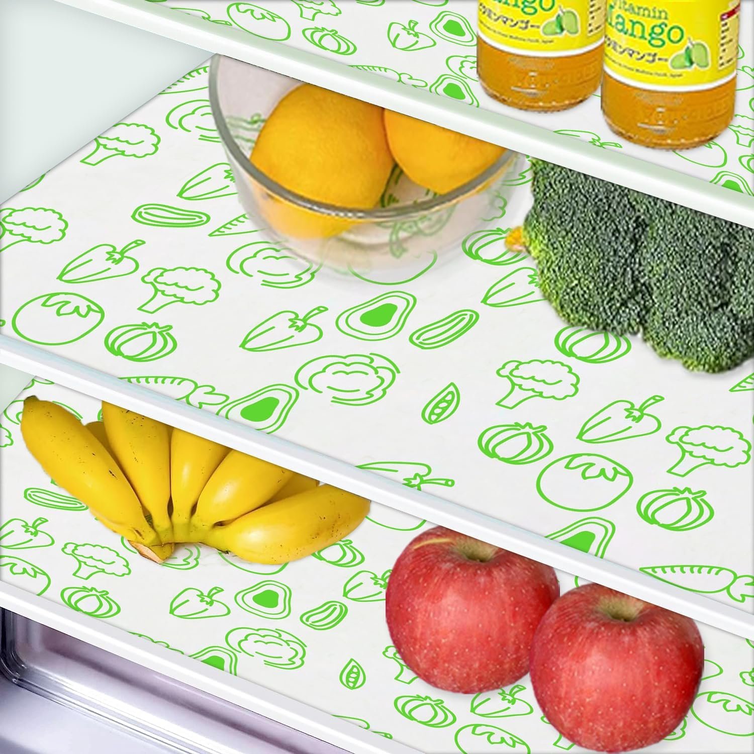 Transform Your Kitchen: Review of Non-Slip, Absorbent Fridge Liners!