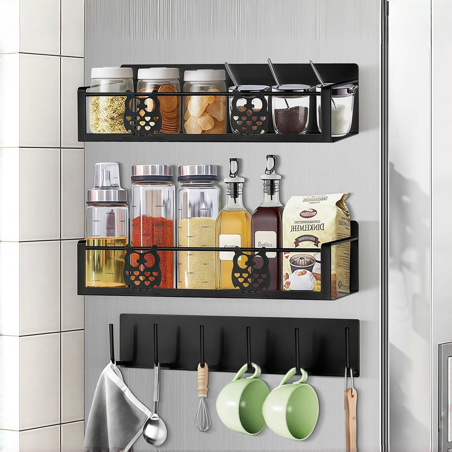 Transform Your Kitchen: The Ultimate Magnetic Spice Rack for Refrigerators