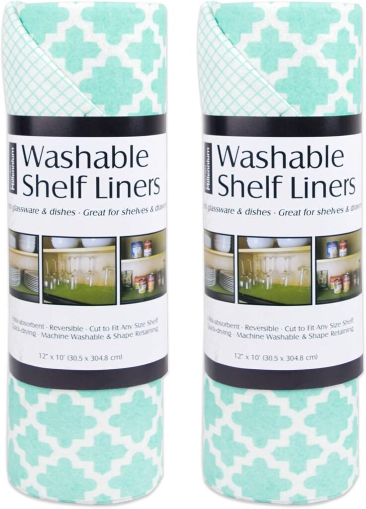 Transform Your Kitchen with DII Lattice Aqua Shelf Liners: A Must-Have Review!
