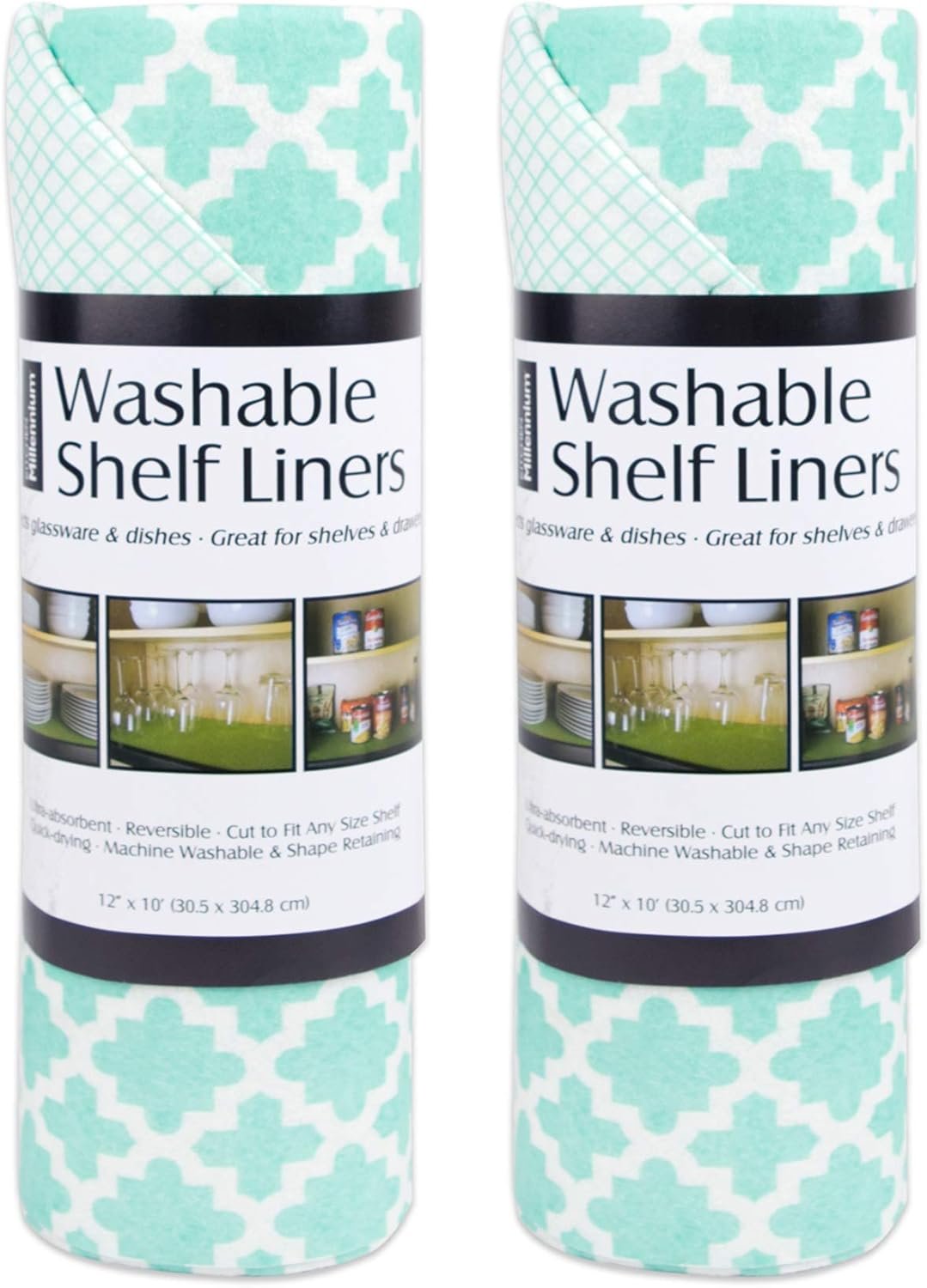 Transform Your Kitchen with DII Lattice Aqua Shelf Liners: A Must-Have Review!