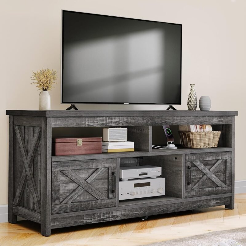 Transform Your Living Room: DWVO Rustic TV Stand Review