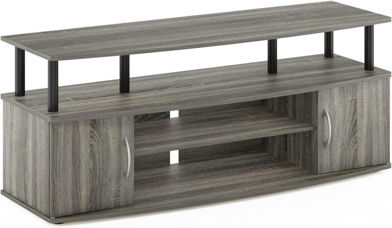 Transform Your Living Space: Furinno JAYA Large Entertainment Stand Review