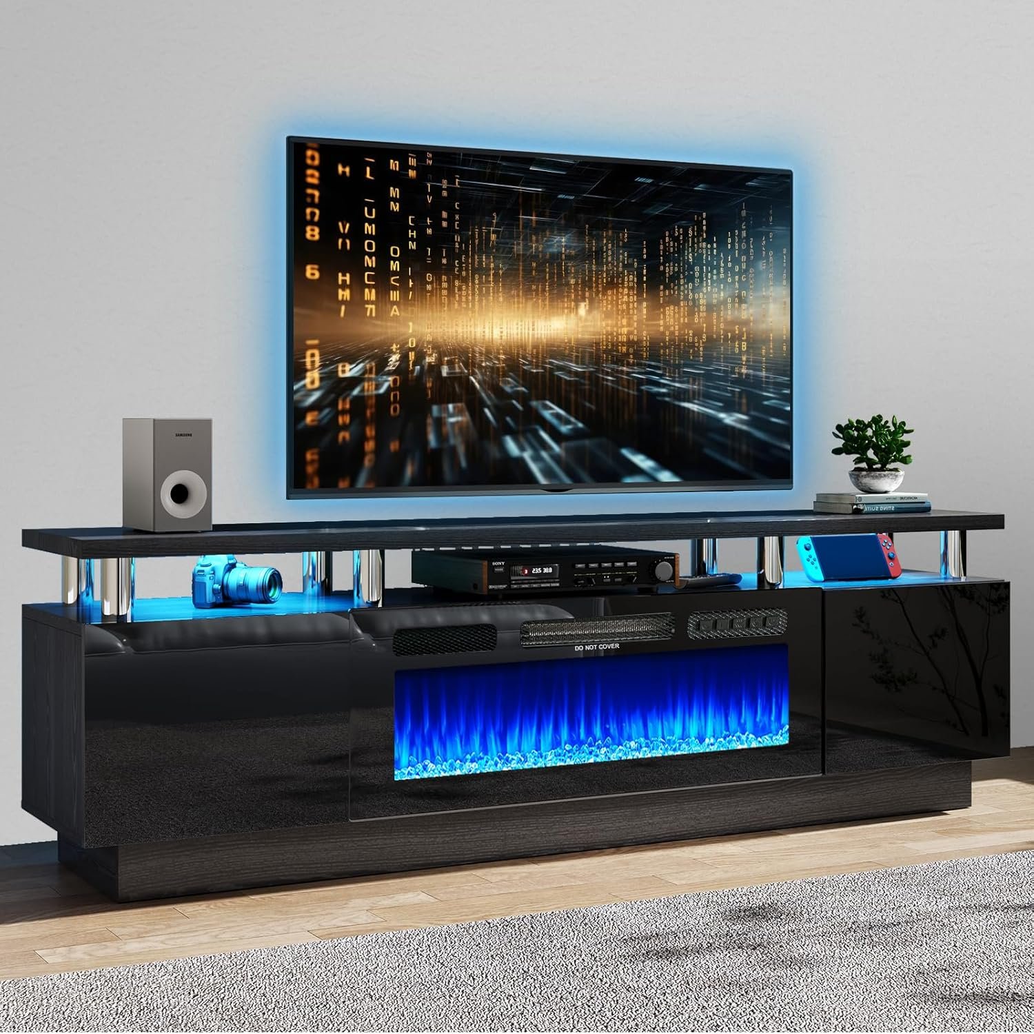 Transform Your Living Space: Oneinmil Fireplace TV Stand Review