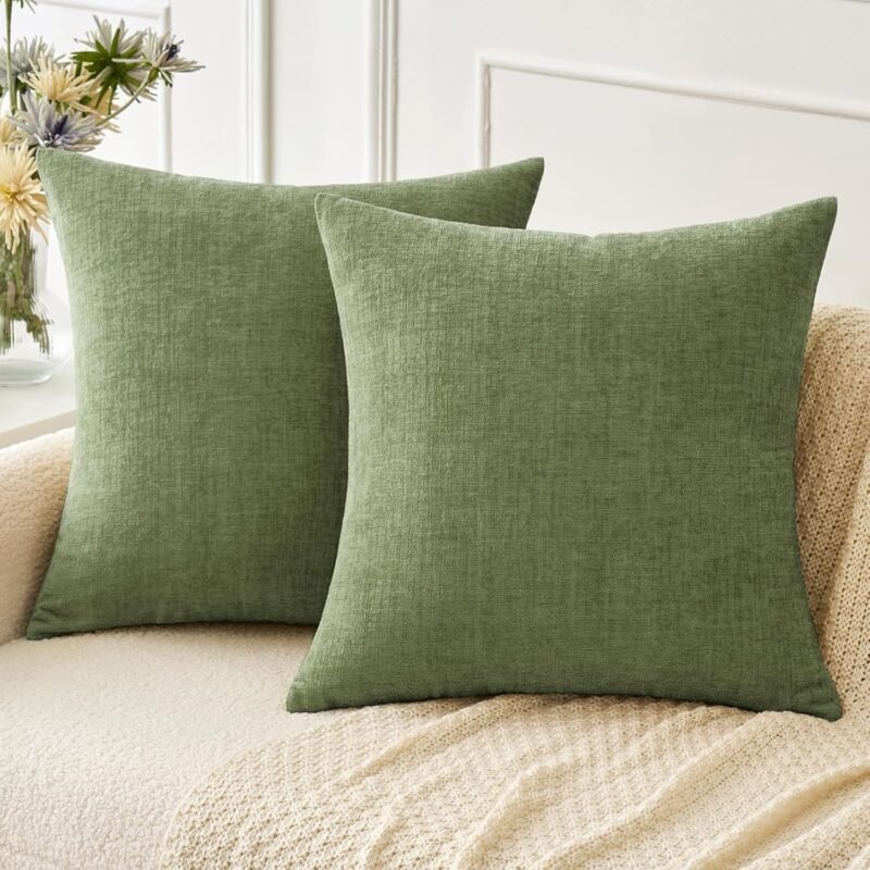 Transform Your Living Space with MIULEE's Sage Green Throw Pillow Covers!