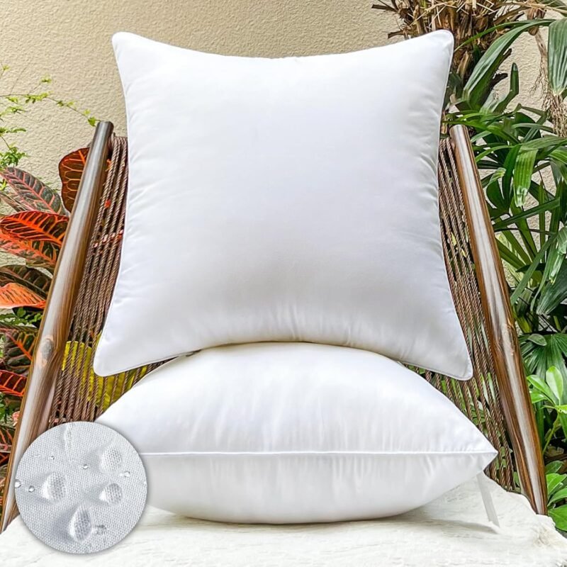 Transform Your Outdoors with 20x20 Plush Pillow Inserts: A Review of Comfort and Style!