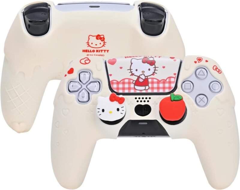 Transform Your PS5 with the Adorable Cute Sanlio Controller Skin!