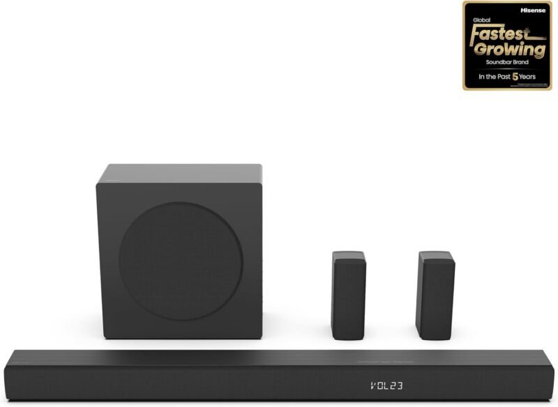 Transform Your Sound Experience: Hisense HS5100 5.1Ch Sound Bar Review