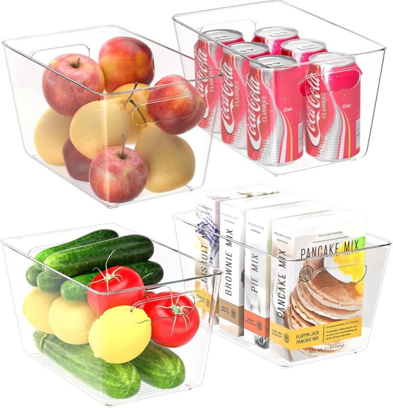 Transform Your Space: BALEINE Clear Plastic Storage Bins Review