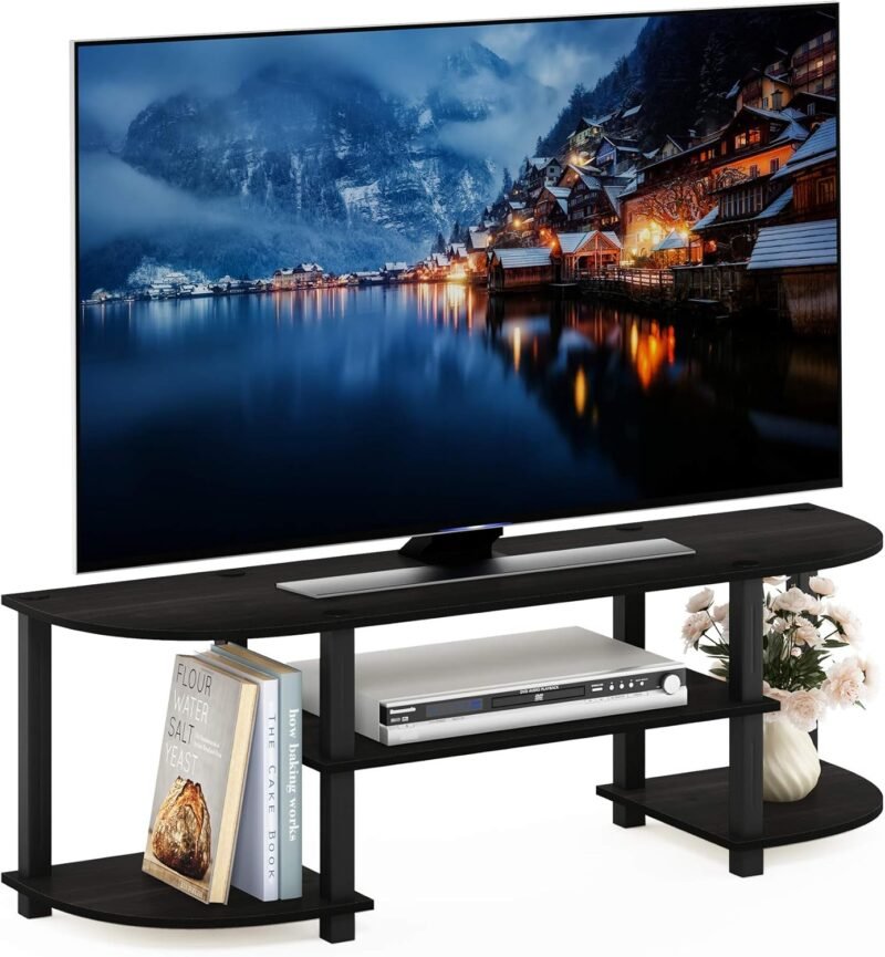 Transform Your Space: Furinno Turn-S-Tube Wide TV Entertainment Center Review
