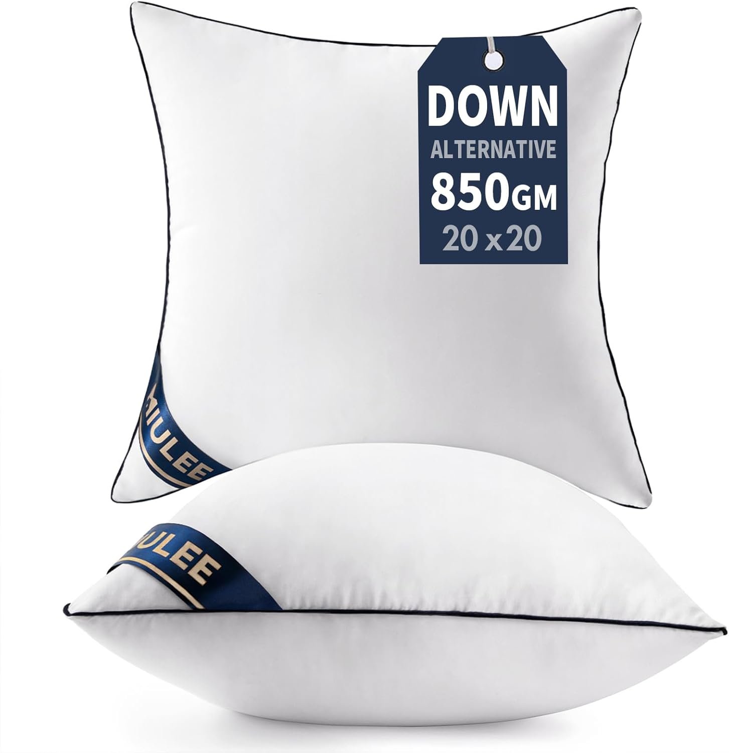 Transform Your Space: MIULEE 20x20 Down Alternative Pillow Inserts Review