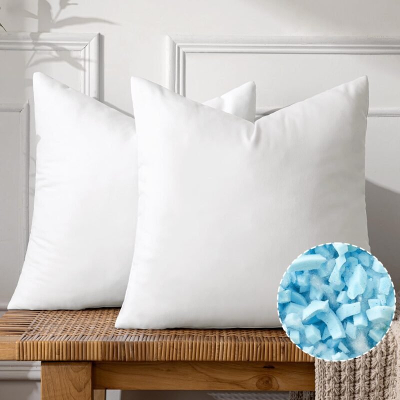 Transform Your Space: MIULEE Shredded Memory Foam Pillow Inserts Review