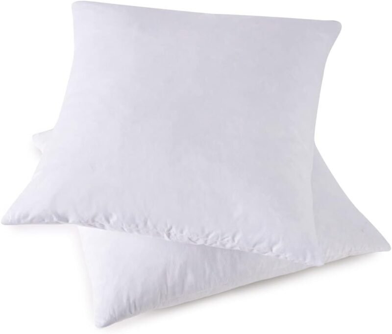 Transform Your Space: Review of 18x18 Down Feather Throw Pillow Inserts