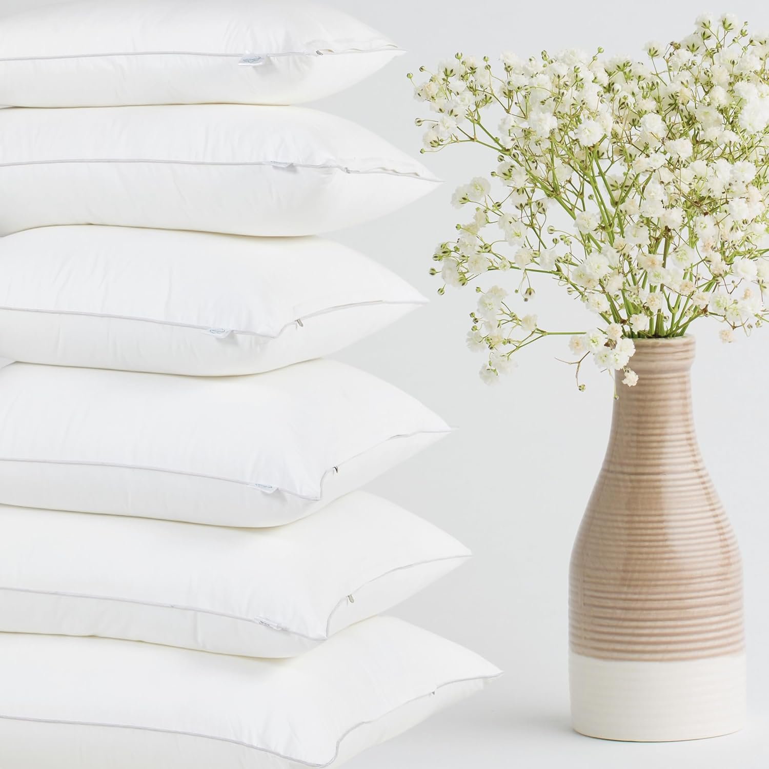 Transform Your Space: Review of Down Alternative Throw Pillow Inserts (Pack of 2)