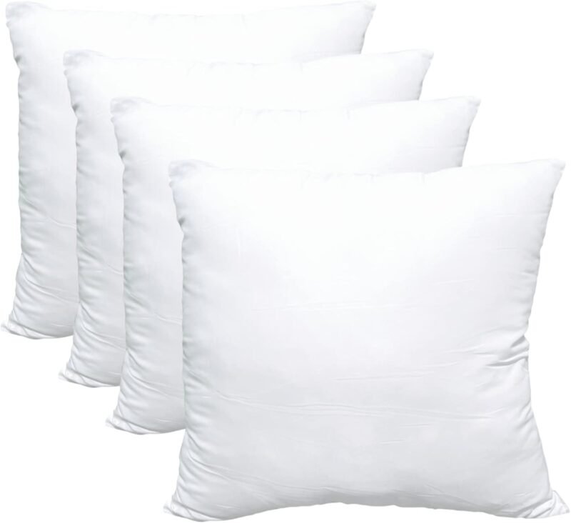 Transform Your Space: Review of Luxury 20x20 Pillow Inserts for Ultimate Comfort