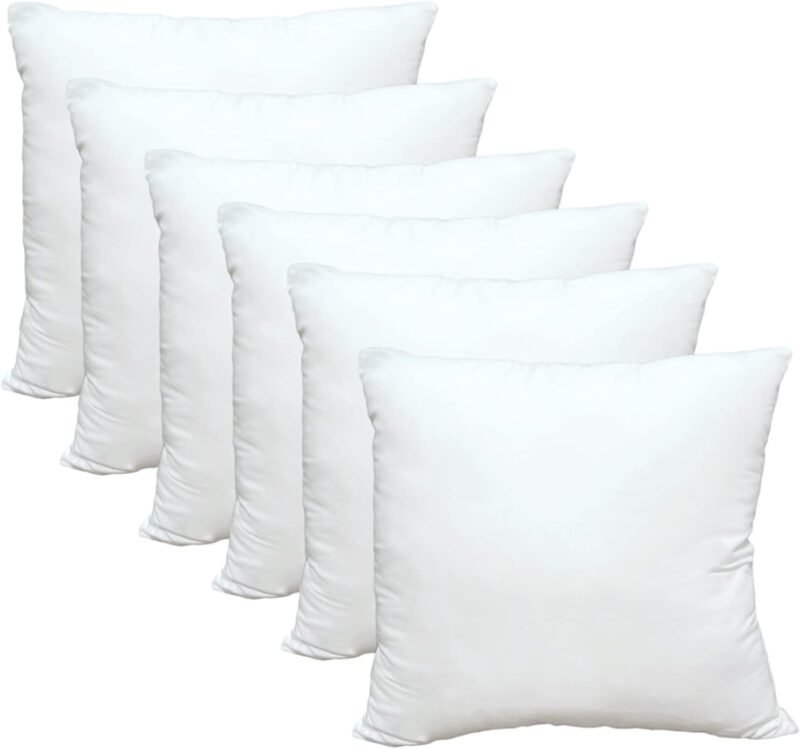 Transform Your Space: Review of Luxury Throw Pillow Inserts for Ultimate Comfort!