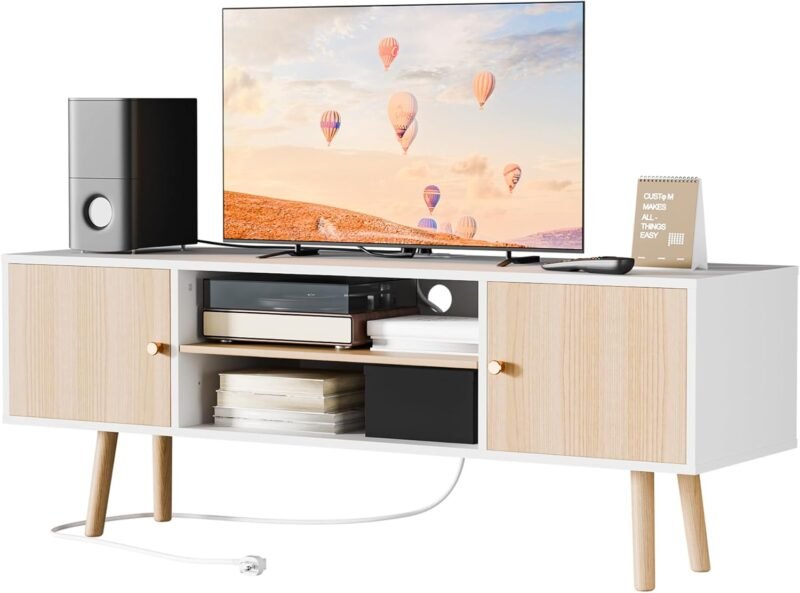 Transform Your Space: Review of the Cozy Castle Mid Century Modern TV Stand