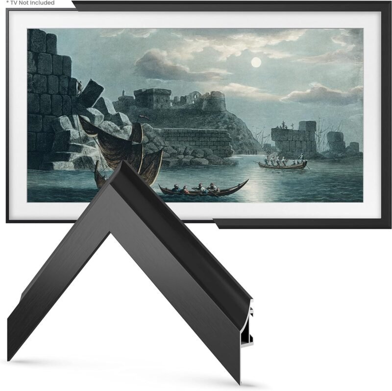 Transform Your Space: Review of the Deco TV Frames Alloy Scoop for Samsung The Frame TV