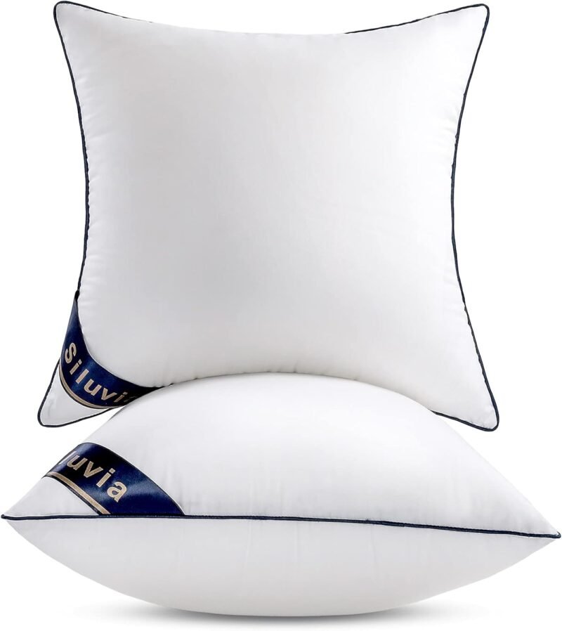 Transform Your Space: Siluvia 20"x20" Pillow Inserts Review
