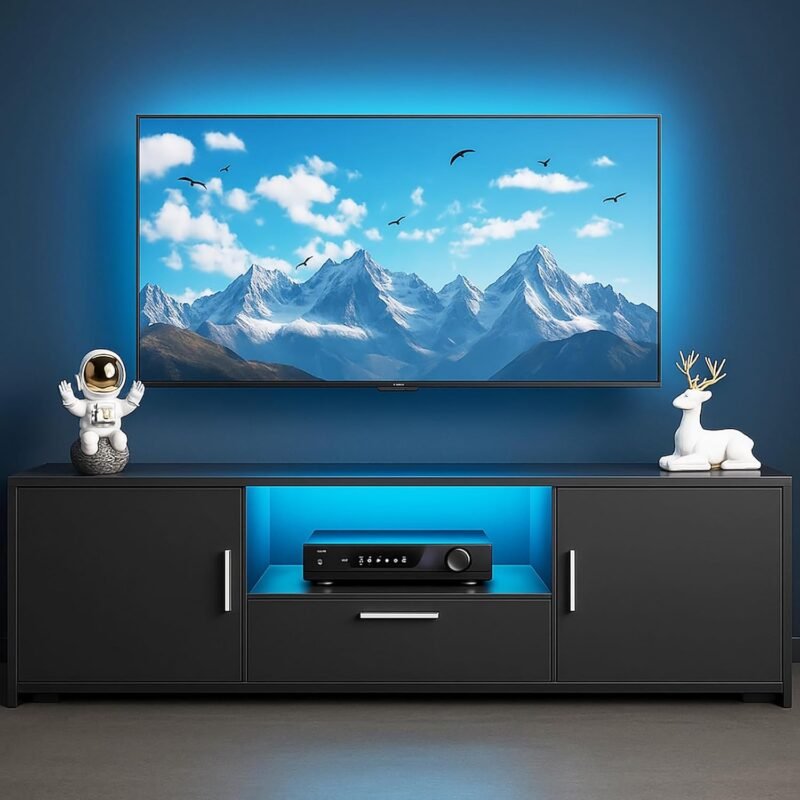Transform Your Space: The Ultimate LED TV Stand for Modern Living!