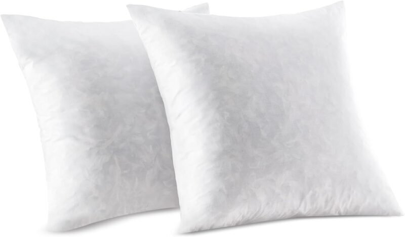 Transform Your Space with Glaciman's Premium Feather Throw Pillow Inserts!
