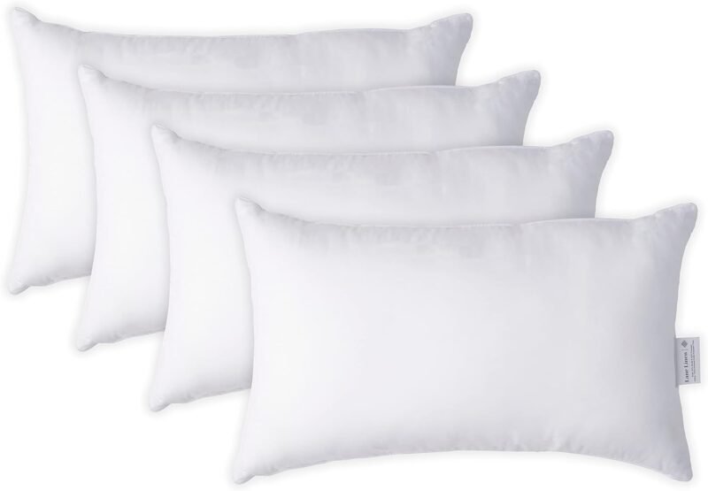 Transform Your Space with LANE LINEN Fluffy Pillow Inserts: Perfect for Any Room!