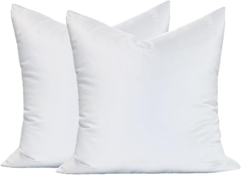 Transform Your Space with MoonRest® 20x20 Pillow Inserts: Perfect for Comfort and Style!