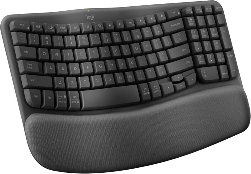 Transform Your Typing Experience: Logitech Wave Keys Wireless Ergonomic Keyboard Review