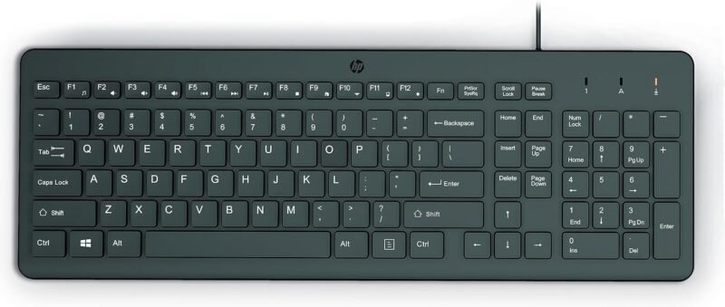 Transform Your Typing: Review of the HP 150 Silent-Touch Wired Keyboard