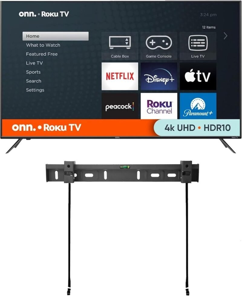 Transform Your Viewing Experience: ONN 55-Inch 4K HDR Smart TV Review!