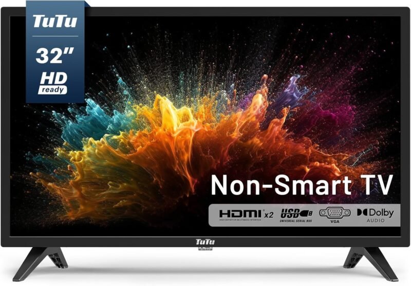 Transform Your Viewing Experience with TuTu 32-Inch HD LED TV: A Perfect Fit for Any Room!