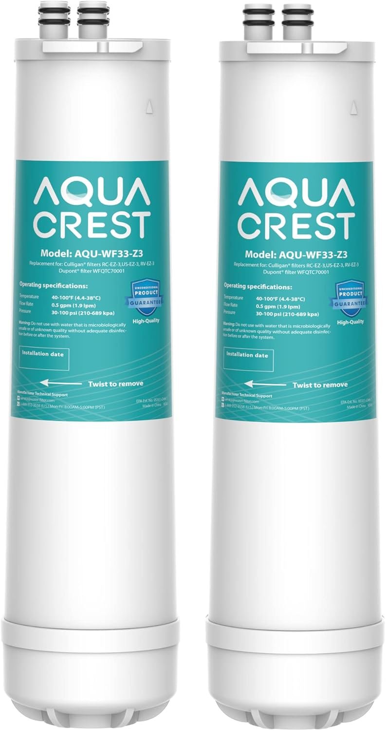 Transform Your Water: AQUA CREST RC 3 EZ-Change Filter Review