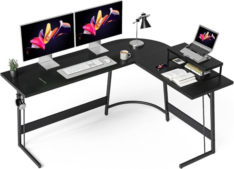 Transform Your Work & Play: Review of the CubiCubi L Shaped Gaming Desk