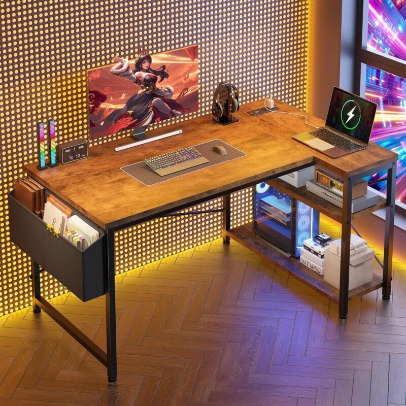 Transform Your Workspace: EnHomee 48" L-Shaped Desk Review