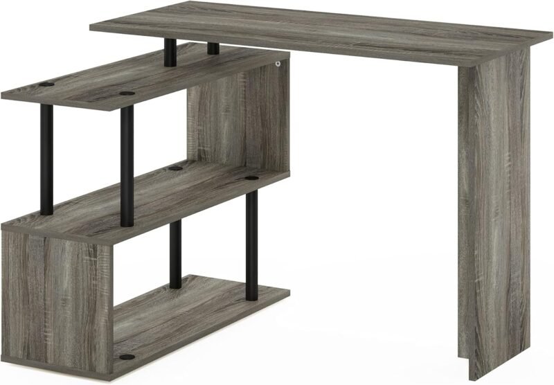 Transform Your Workspace: Furinno Moore L-Shape Computer Desk Review
