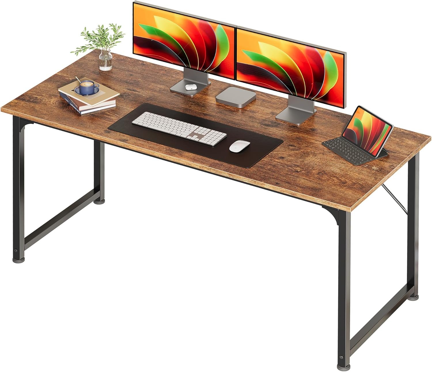 Transform Your Workspace: Review of the Huuger 55 Inch Computer Desk for Home and Gaming