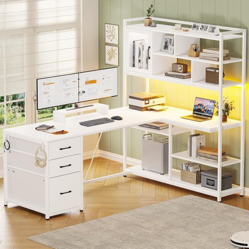 Transform Your Workspace: SEDETA L Shaped Computer Desk Review