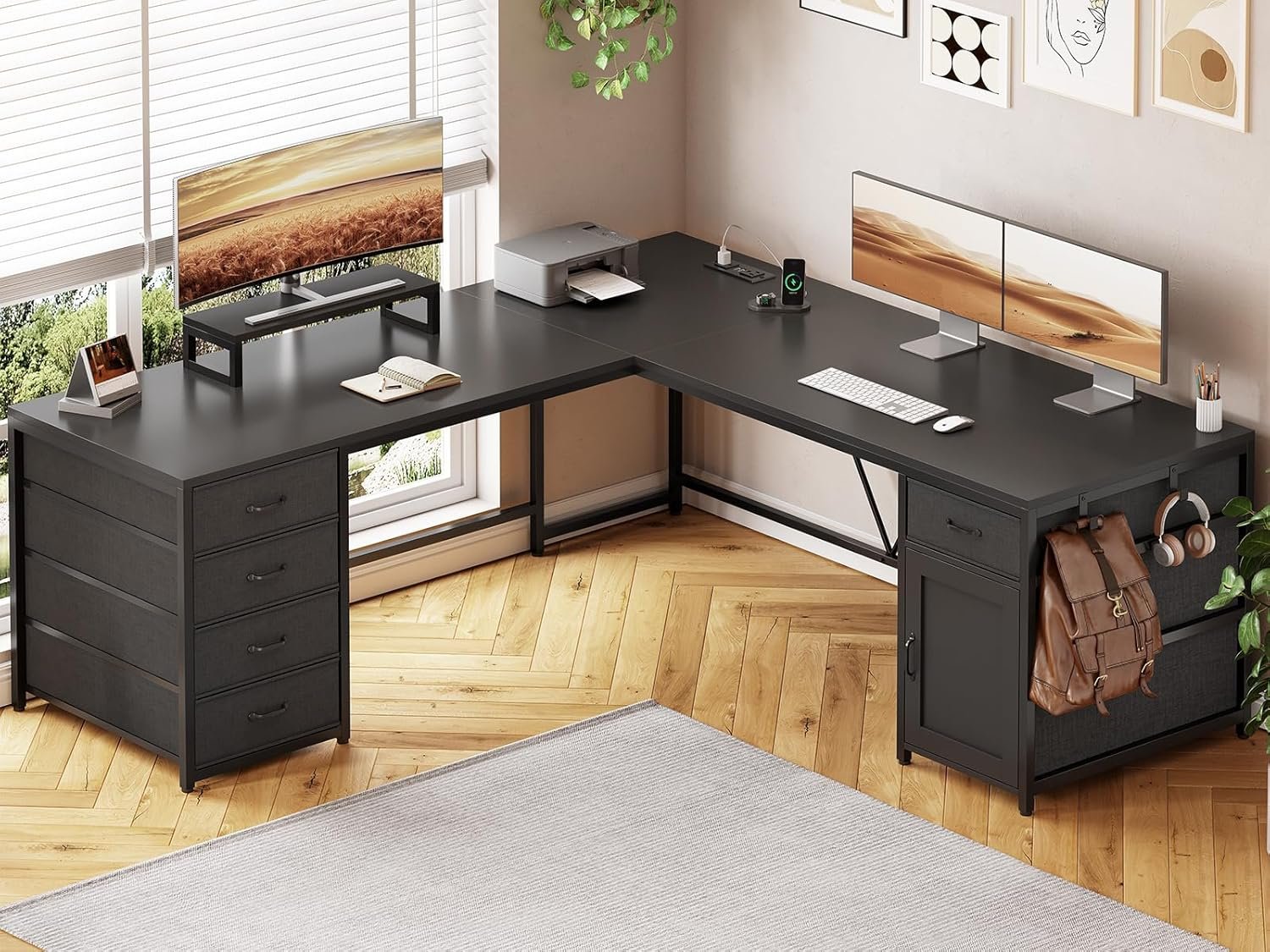 Transform Your Workspace: Sedeta L Shaped Desk Review