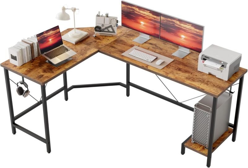 Transform Your Workspace: The Ultimate Review of the Modern L-Shaped Computer Desk