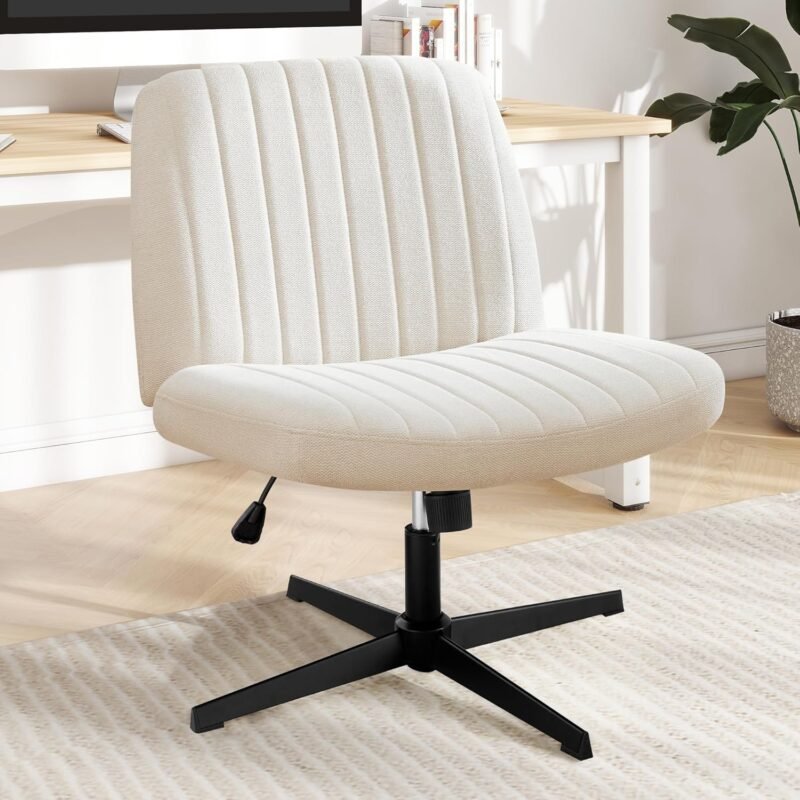 Transform Your Workspace with the DUMOS Criss Cross Comfy Desk Chair