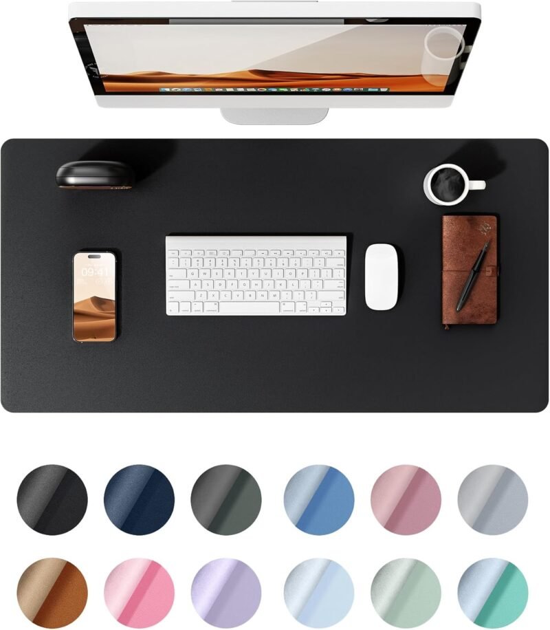 Transform Your Workspace: YSAGi Leather Desk Mat Review