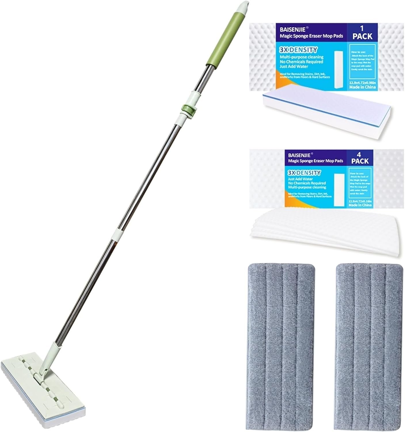 Ultimate Clean: Discover the 60" Adjustable Mop for Effortless Floor Care!