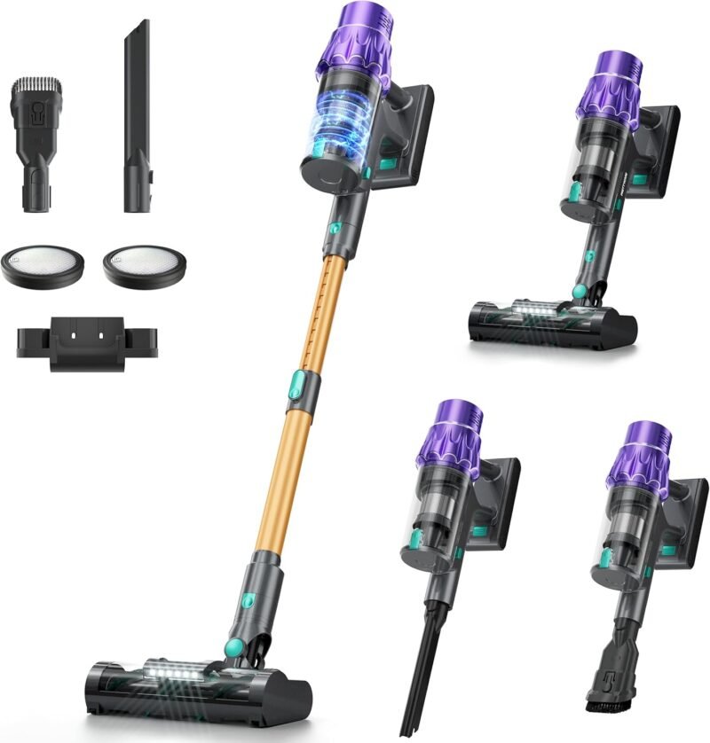 Ultimate Clean: The Powerful Cordless Vacuum for Every Home!