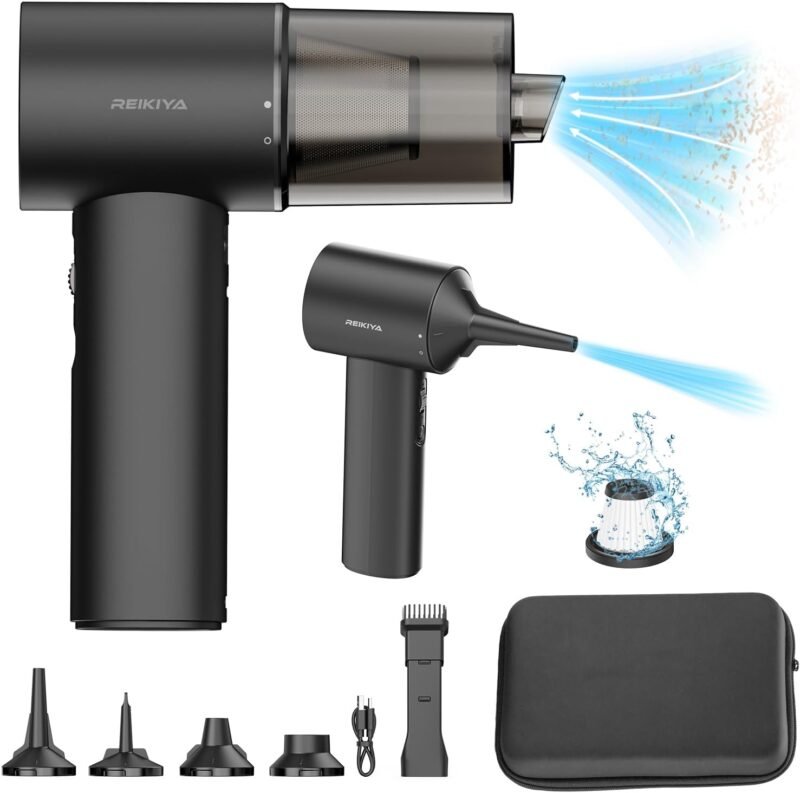 Ultimate Cleaning Power: The 14000PA Cordless Vacuum for Home, Office & Car!