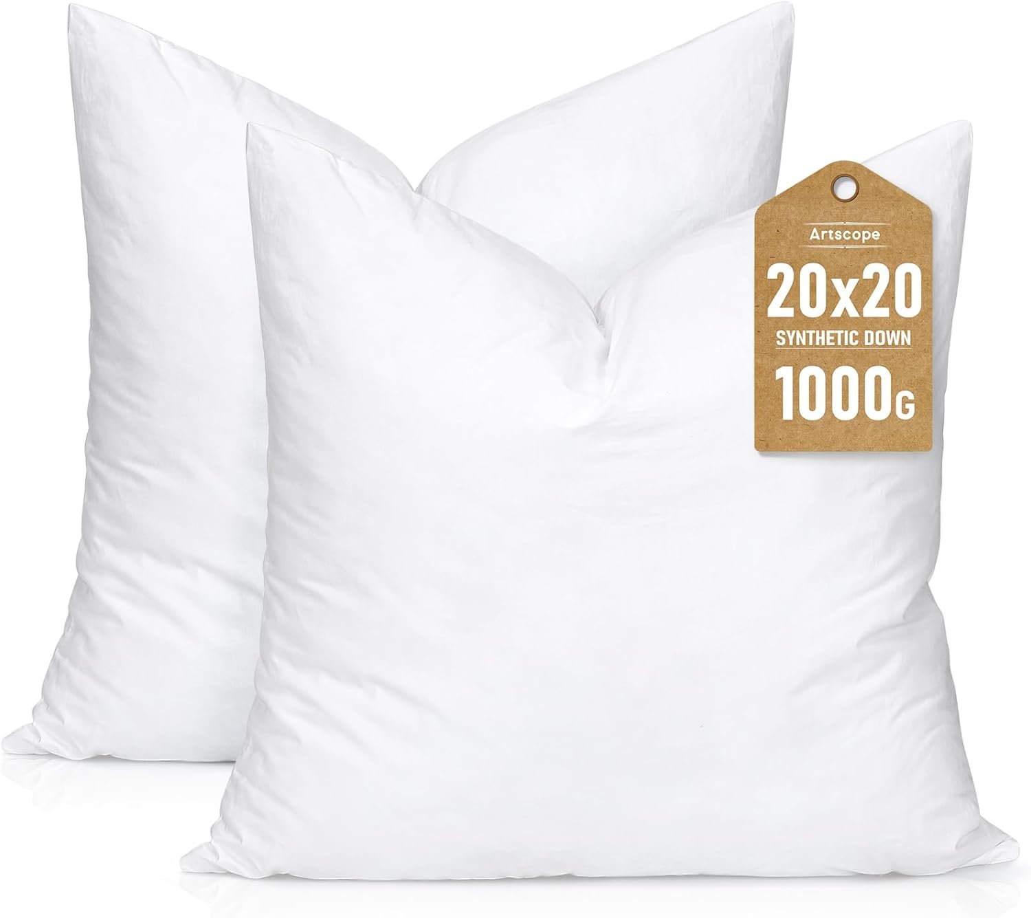 Ultimate Comfort: Artscope Synthetic Down Pillow Insert Review