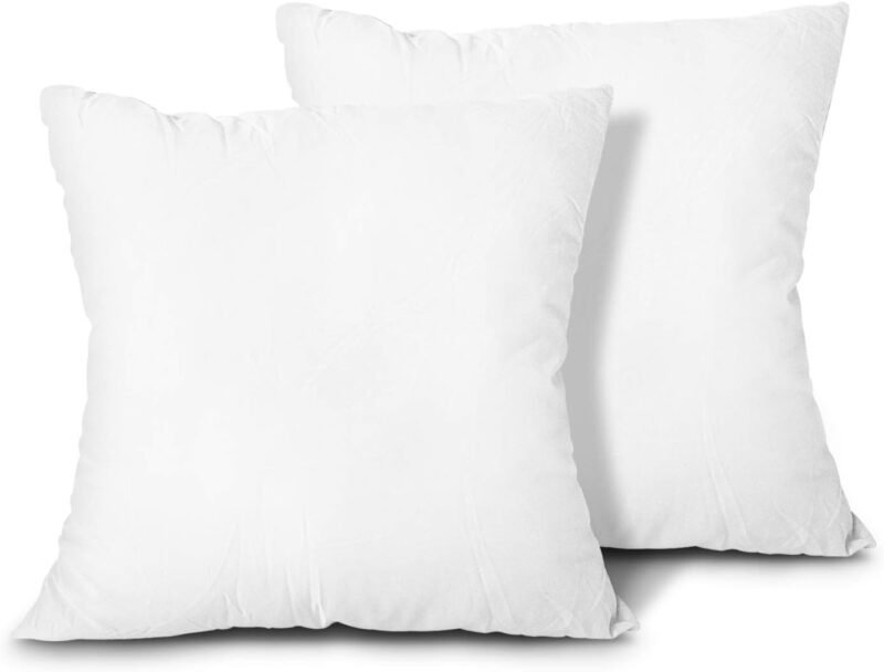 Ultimate Comfort: Review of EDOW Down Alternative Throw Pillow Inserts