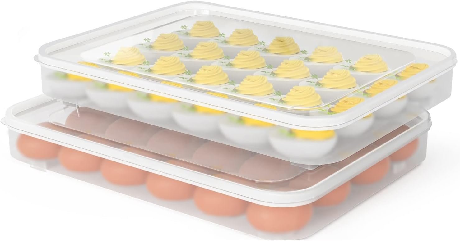 Ultimate Deviled Egg Storage Solution: 77L Clear Containers Reviewed!