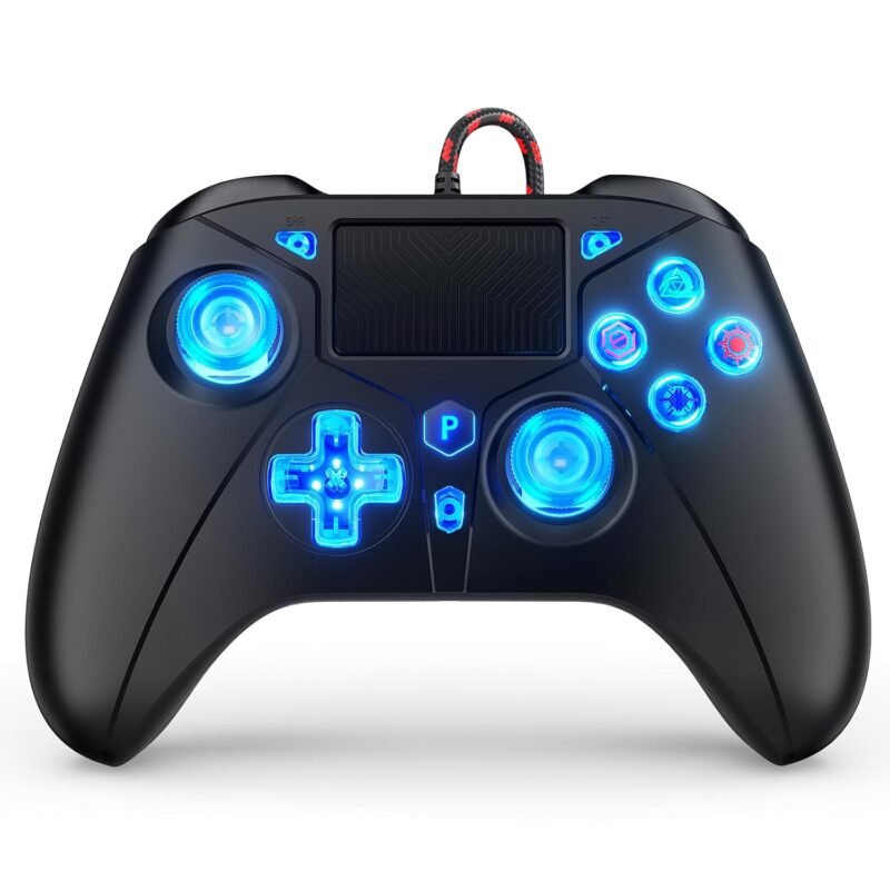 Ultimate Gaming Experience: Reviewed - Wired Controller for PS5, PS4, and PC